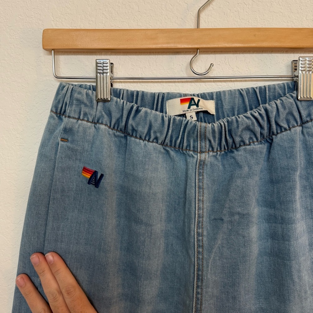 Aviator Nation Jeans Mid Rise Rancher Relaxed Fit Jeans, small - Picture 4 of 6